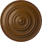 Ekena Millwork Classic Ceiling Medallion (Fits Canopies up to 4 1/8"), Hand-Painted Smokey Topaz, 13 1/4"OD x 1/2"P CM13CLSTF - alternate 1
